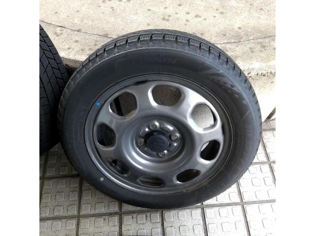 Suzuki genuine Hustler genuine steel wheels + BRIDGESTONE BLIZZAK
VRX3