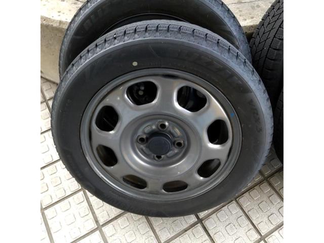 Suzuki genuine Hustler genuine steel wheels + BRIDGESTONE BLIZZAK
VRX3