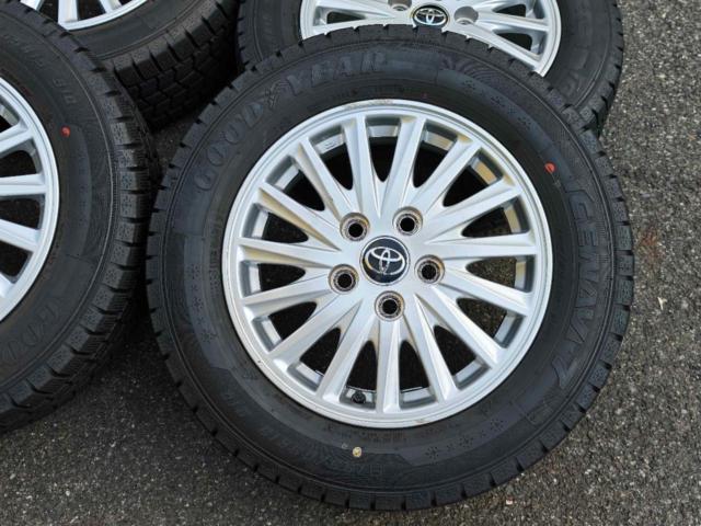 ☆ノア,ヴォクシー(90系不可)に!【トヨタ純正】80系ノア/ヴォクシー純正アルミホイール + 【GOODYEAR】ICENAVI 7