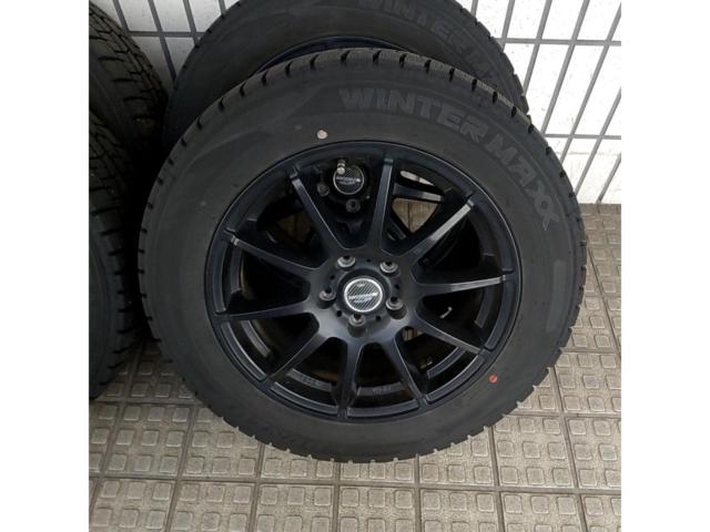 ☆24年製バリ溝スタッドレス! C-HR/エスティマ/カローラクロス等!【A-TECH】SCHNEIDER + 【DUNLOP】WINTERMAXX WM02