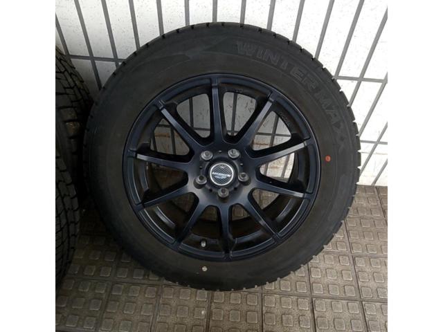 ☆24年製バリ溝スタッドレス! C-HR/エスティマ/カローラクロス等!【A-TECH】SCHNEIDER + 【DUNLOP】WINTERMAXX WM02
