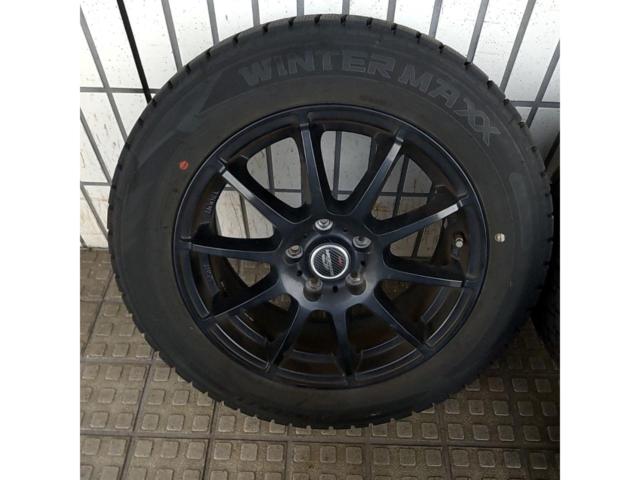 ☆24年製バリ溝スタッドレス! C-HR/エスティマ/カローラクロス等!【A-TECH】SCHNEIDER + 【DUNLOP】WINTERMAXX WM02