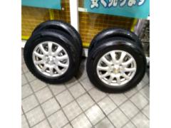 ※溝少ないので1シーズン利用に...軽カーサイズ!【weds】LAUFBAHN+【BRIDGESTONE】BLIZZAK VRX2