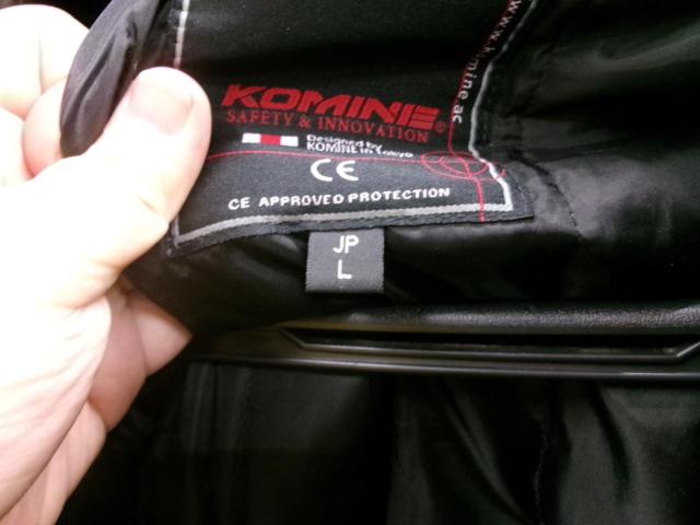 	KOMINE(コミネ) JK-609 フルイヤーアドベンチャージャケット 【サイズ:L】