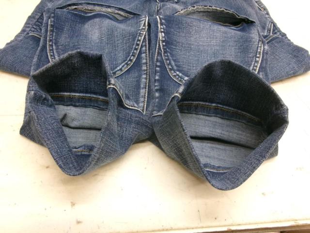 メーカー不明 ライディング デニム