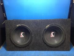 KICKER COMPETITION 10C×2発 ボックス付きサブウーファー