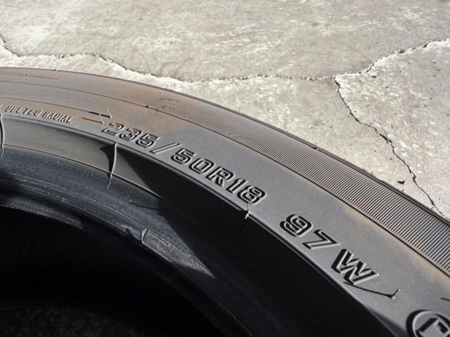 DUNLOP ENSAVE RV505 235/50R18 97W 1本のみ