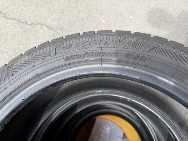 GOODYEAR ICENAVI7 185/55R16 83Q ※1本パンク修理有り