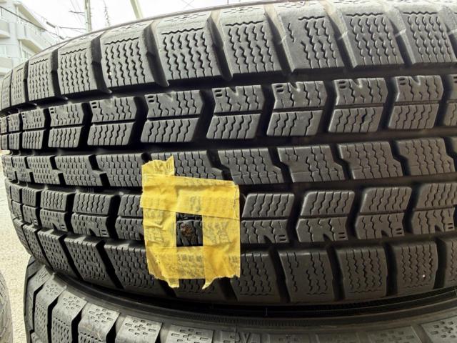 GOODYEAR ICENAVI7 185/55R16 83Q ※1本パンク修理有り