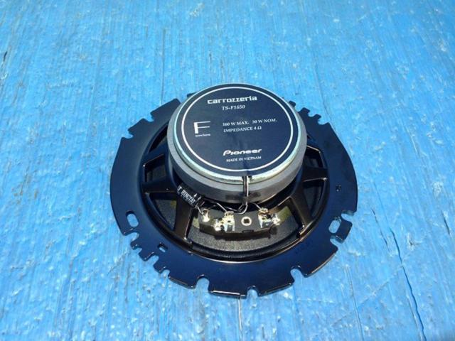 carrozzeria
TS-F1650
16cm coaxial 2-way speaker