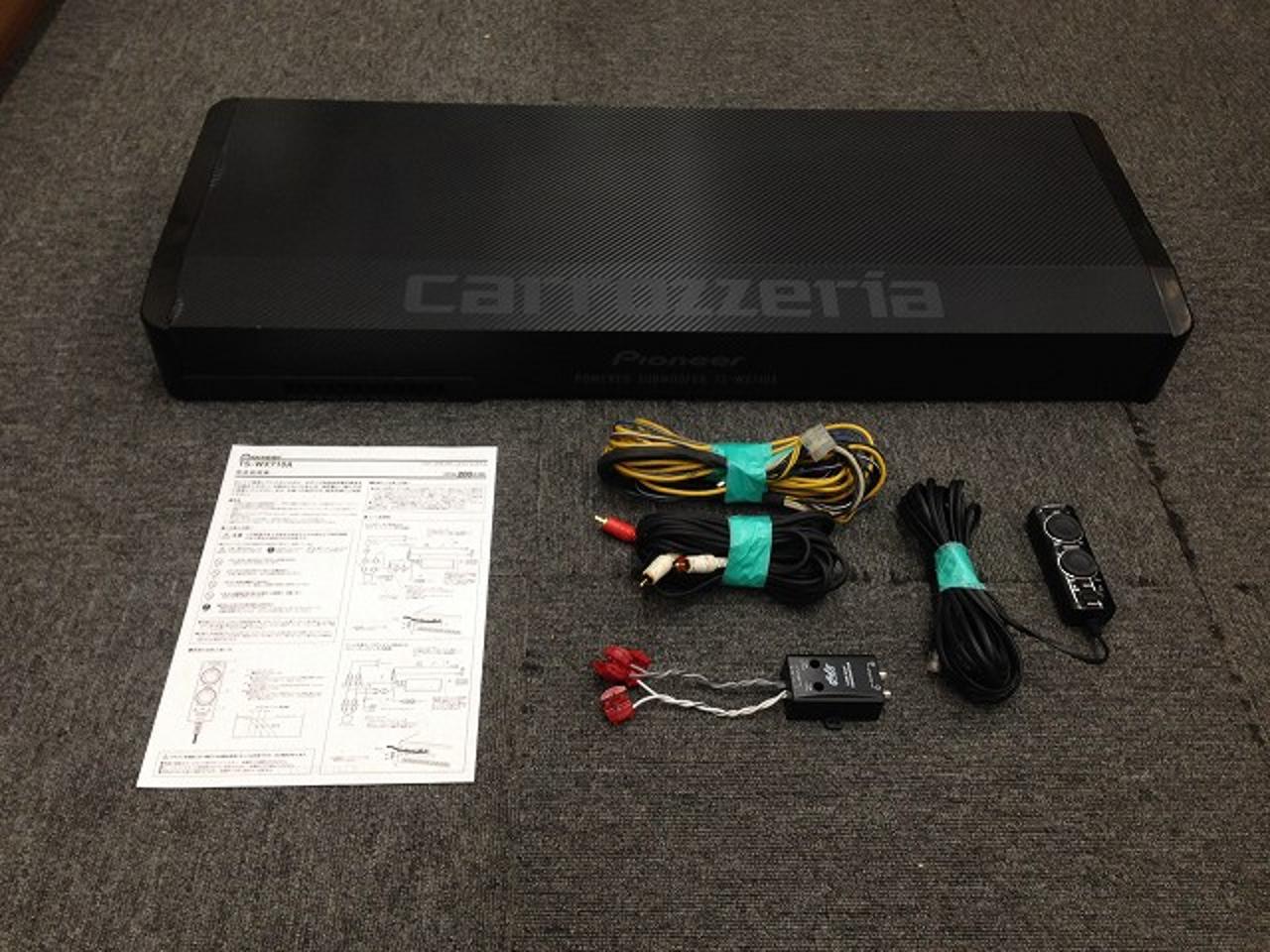 carrozzeria
TS-WX710A
Subwoofer