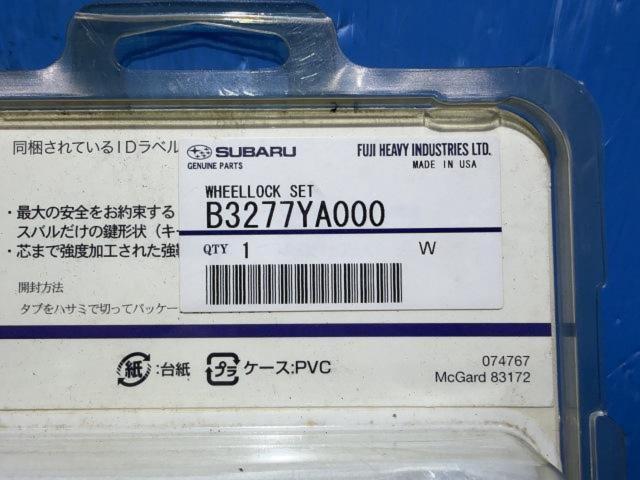 スバル純正 McGard製ロックナット