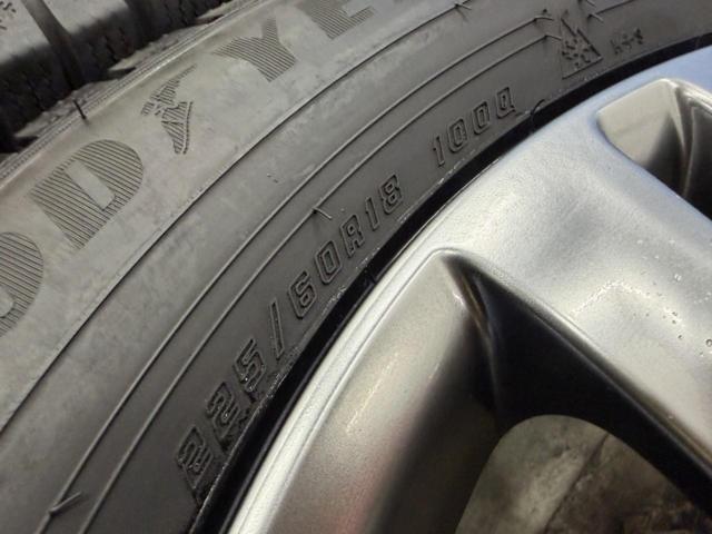 トヨタ 40系アルファード Zグレード 純正ホイール + GOODYEAR ICENAVI 8 225/60R18 100Q