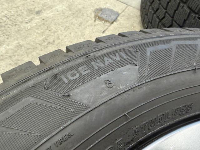 トヨタ 40系アルファード Zグレード 純正ホイール + GOODYEAR ICENAVI 8 225/60R18 100Q