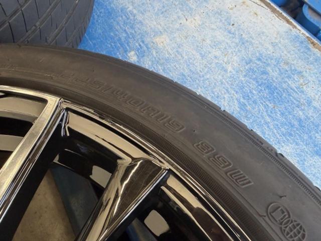 weds LEONIS TE + DUNLOP LEMANSⅤ+ 225/40R19 89W