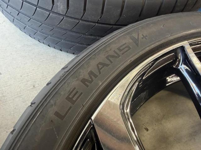 weds LEONIS TE + DUNLOP LEMANSⅤ+ 225/40R19 89W