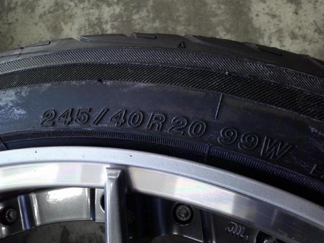 ☆ローダウンアルファード/ヴェルファイアサイズ☆BBS RI-S 022 + YOKOHAMA AVID ENVigor 245/40R20 99W + セットデータ