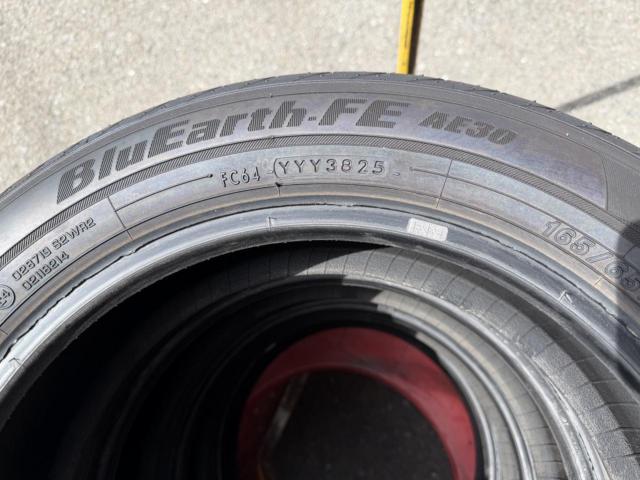 YOKOHAMA BluEarth-FE AE30 165/65R15 81S タイヤのみ4本セット