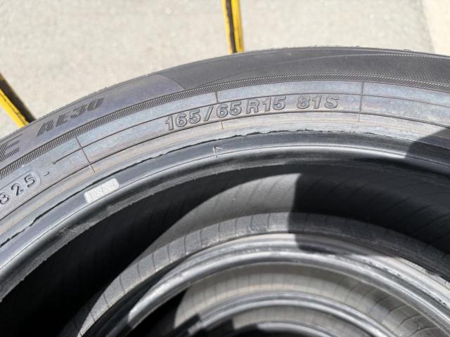 YOKOHAMA BluEarth-FE AE30 165/65R15 81S タイヤのみ4本セット