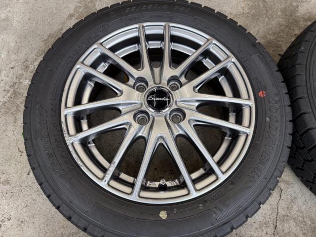 HOT STUFF Exceeder E01 +GOODYEAR ICE NAVI7 155/65R14 75Q