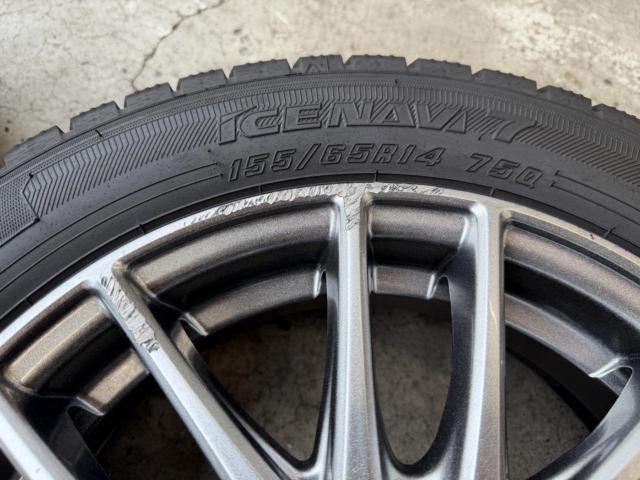 HOT STUFF Exceeder E01 +GOODYEAR ICE NAVI7 155/65R14 75Q