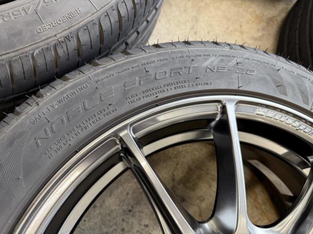 weds WedsSport SA-25R + NANKANG NOBLE SPORT NS-20 215/45R16 90V XL   