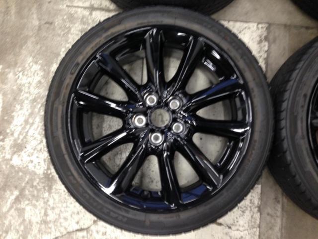 マツダ MAZDA3 ファストバック Black Tone Edition 純正ホイール + MAXTREK MAXIMUS M1 93W 215/45R18 93W