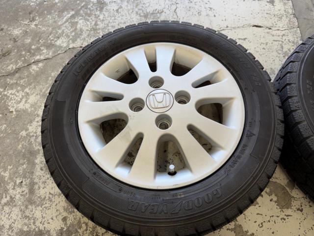 ホンダ(HONDA) JB1/2 ライフ純正ホイール + GOODYEAR ICE NAVI 7 155/65R13 73Q