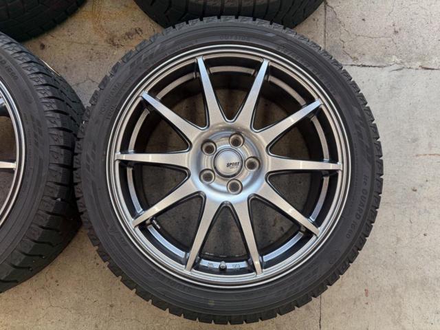 イエローハット SPORT ABELIA + YOKOHAMA ICEGUARD IG60 215/45R17 87Q 