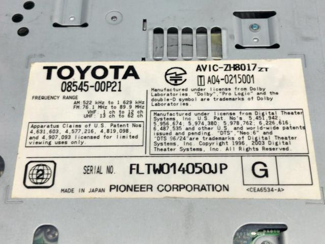 Wakeari
TOYOTA
NHDP-W56S