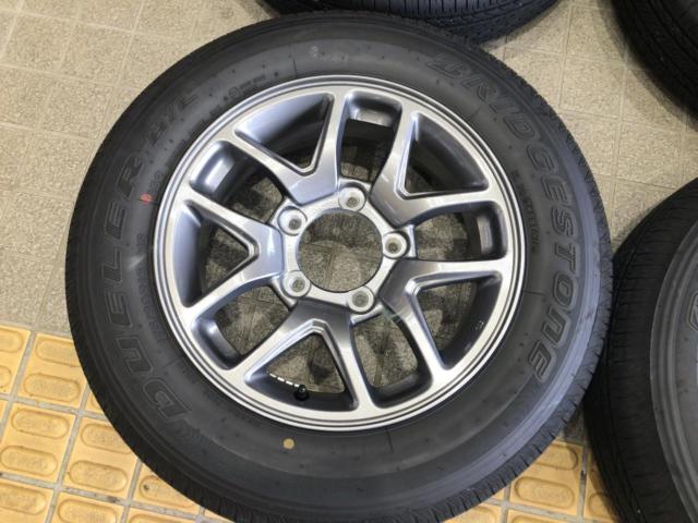 SUZUKI JB64W ジムニー純正ホイール + BRIDGESTONE DUELER H/L