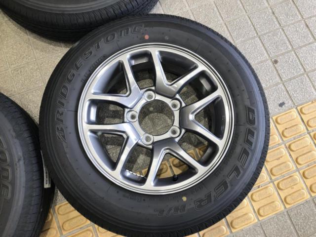 SUZUKI JB64W ジムニー純正ホイール + BRIDGESTONE DUELER H/L