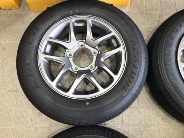 SUZUKI JB64W ジムニー純正ホイール + BRIDGESTONE DUELER H/L