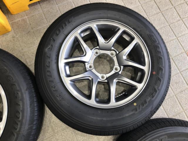 SUZUKI JB64W ジムニー純正ホイール + BRIDGESTONE DUELER H/L