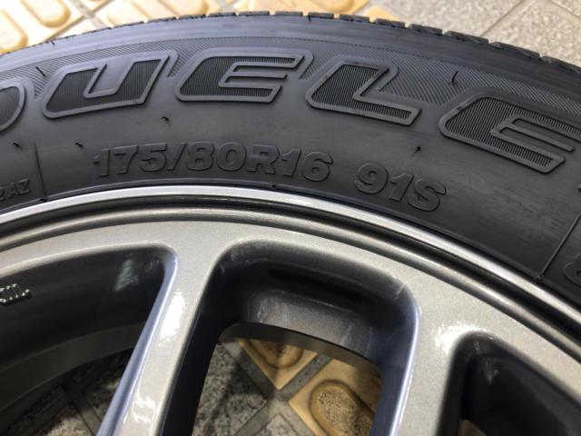 SUZUKI JB64W ジムニー純正ホイール + BRIDGESTONE DUELER H/L
