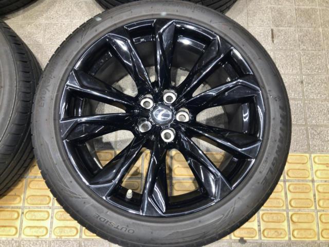 LEXUS LS500h Fスポーツ 後期純正ホイール + APTANY SPORT marco + TRIANGLE EffXsport TH202