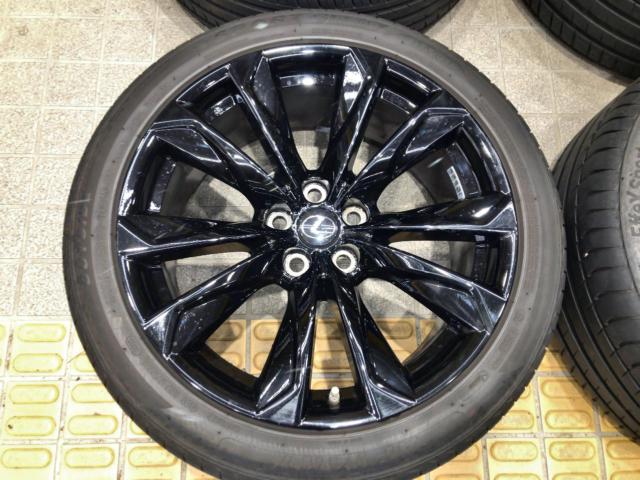 LEXUS LS500h Fスポーツ 後期純正ホイール + APTANY SPORT marco + TRIANGLE EffXsport TH202