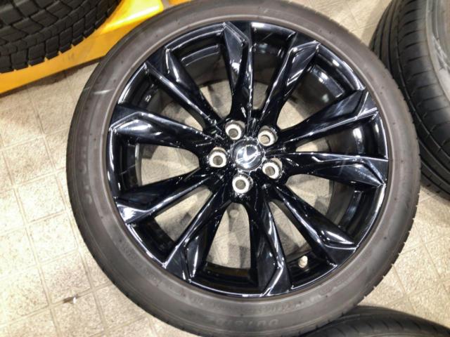 LEXUS LS500h Fスポーツ 後期純正ホイール + APTANY SPORT marco + TRIANGLE EffXsport TH202