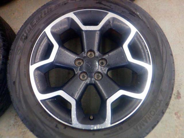 4スバル純正 XV純正 アルミホイール+YOKOHAMA BluEarth RV-02