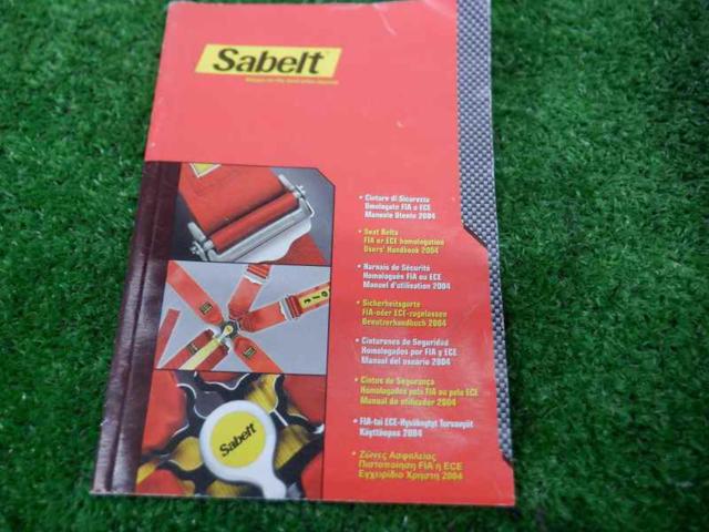 sabelt 4点式シートベルト