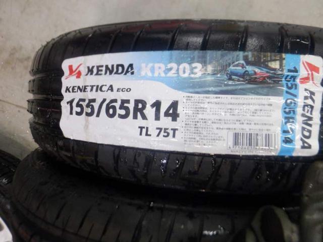 1ダイハツ純正 8本スポークホイール + KENDA(ケンダ) KR203