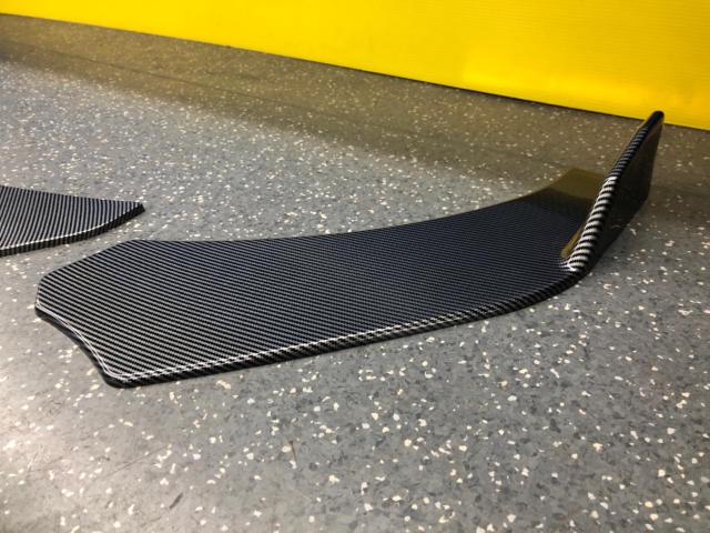 ノーブランド 汎用カーボン調フロントリップ