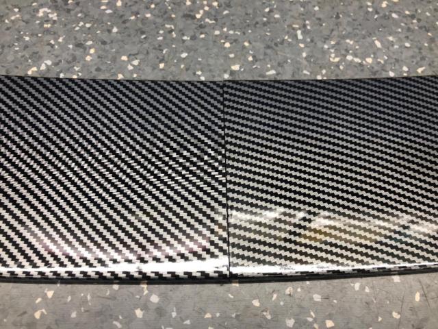 ノーブランド 汎用カーボン調フロントリップ
