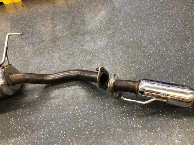 廃盤品 SACLAM SILENCER KIT アルファロメオ 147TS2.0
