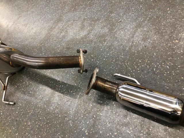 廃盤品 SACLAM SILENCER KIT アルファロメオ 147TS2.0