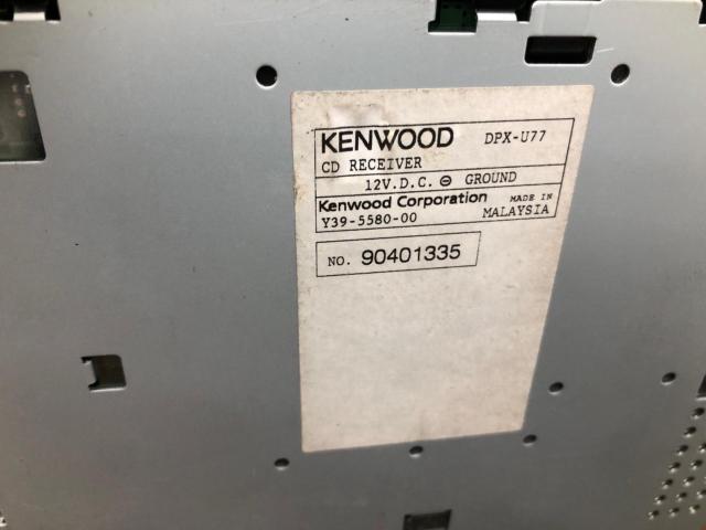 KENWOOD DPX-U77 ■ 2007年モデル CD/USB/フロントAUX対応