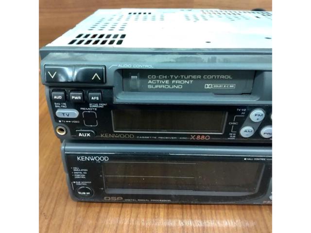 ジャンク品 KENWOOD KGC-P800+KRC-X880+KAC-322+KDC-C50のセット