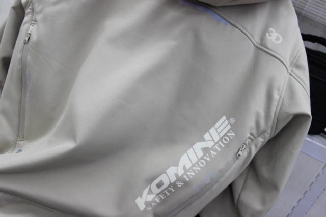 サイズ:2XL KOMINE プロテクトソフトシェルウインターパーカ