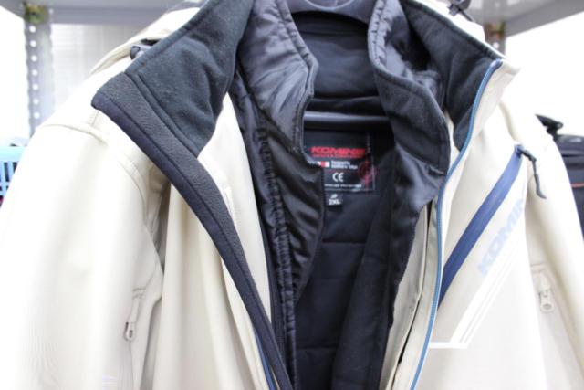 サイズ:2XL KOMINE プロテクトソフトシェルウインターパーカ