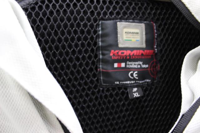 【サイズ:XL】KOMINE プロテクトフルメッシュパーカ 07-135